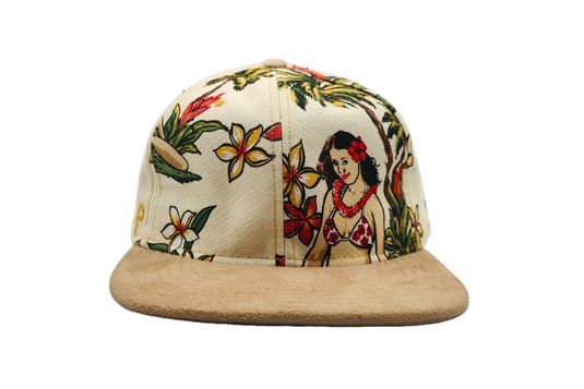 Hula Girl Six Panel Hat