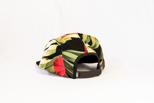 Black Hibiscus 5 Panel