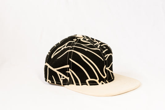 Black Palm  6 Panel