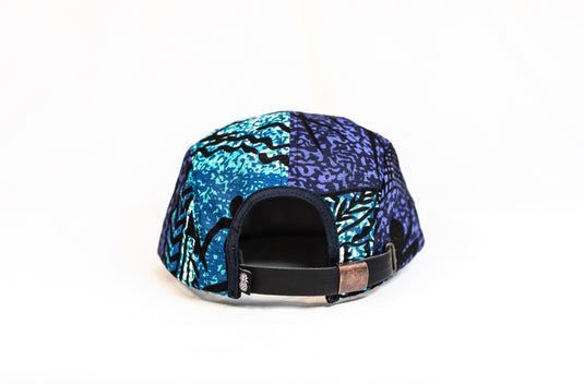 Hawaii Blue Petroglyph 5 Panel